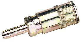 Draper 51415 Bulk 5/16 Bore Vertex Air Line Coupling With Tailpiece (Sold Loose)