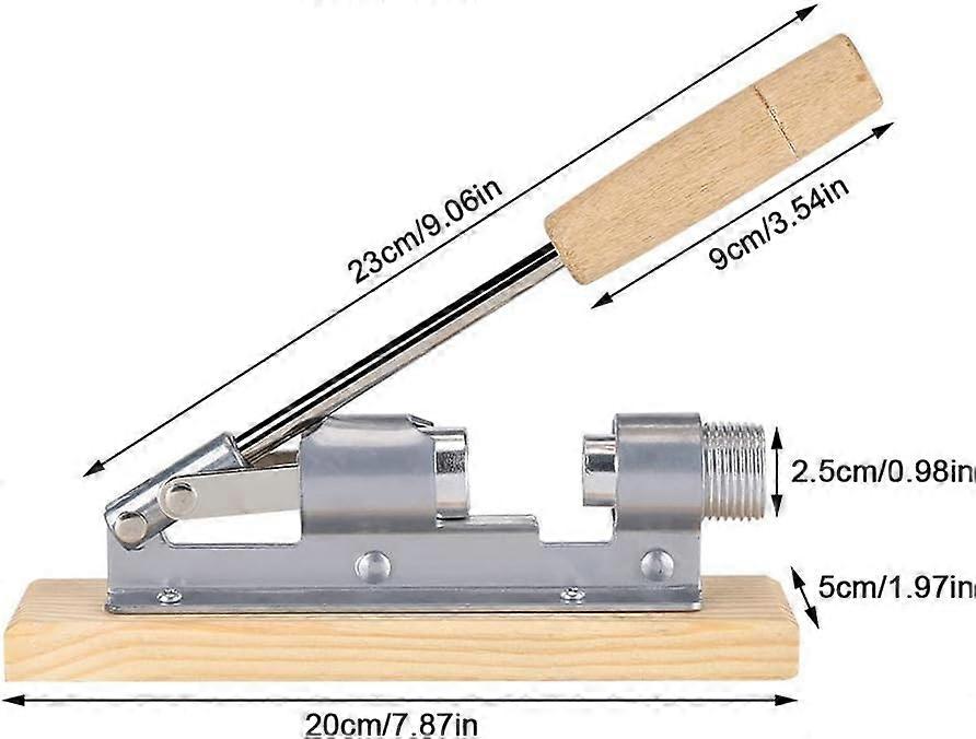 Manueller Nussknacker Robuster Nussknacker Holzgriff Nussknacker Kochwerkzeug
