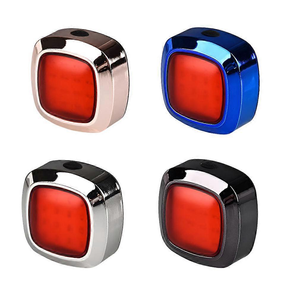 Usb Rechargeable Smart Bike Taillight - 5 Modes, Adjustable Sensing, Waterproof Warning Lamp For Cycling