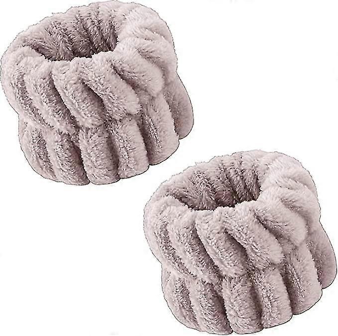 2-piece Set Of Women's Microfiber Wrist Strap