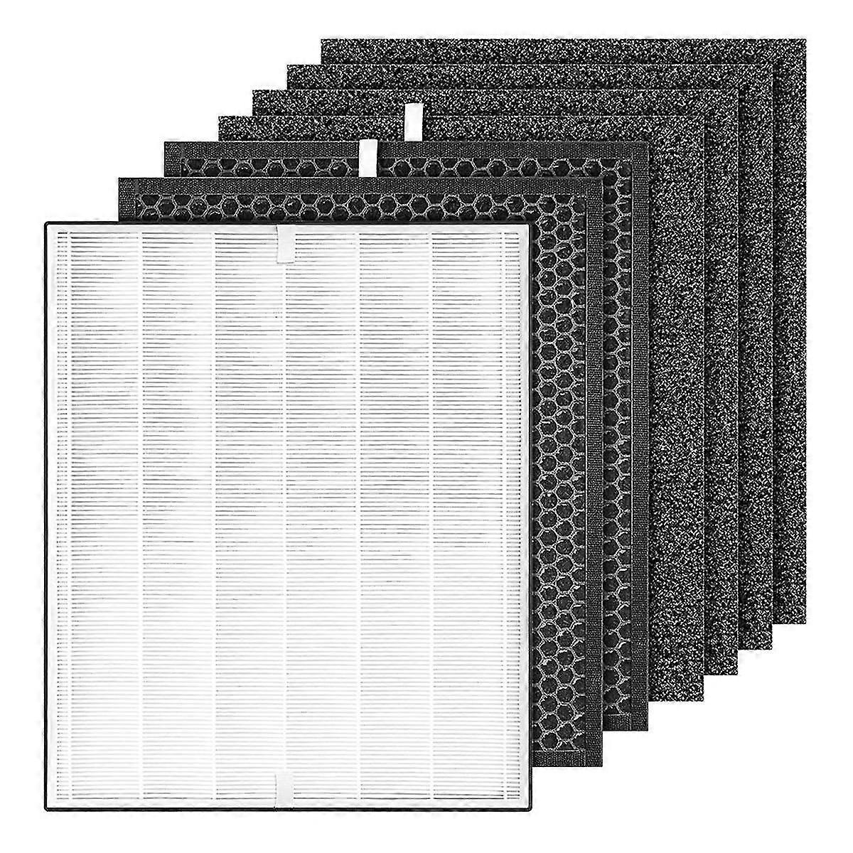 3000 Replacement Filters Compatible with A DOCTOR 3000 4in1 Home Air Purifier,H13 True HEPA and Extra Carbn Pre-Filters