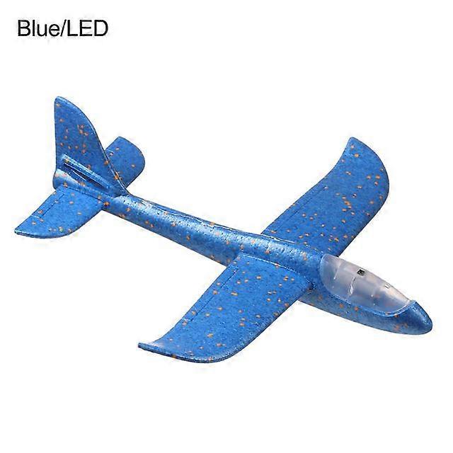 EVA USB Charging Foam Electric Aircraft Hand Throw Flight Glider Aircraft Airplane DIY Model Toy Throwing Airplane Toy Kid Gifts