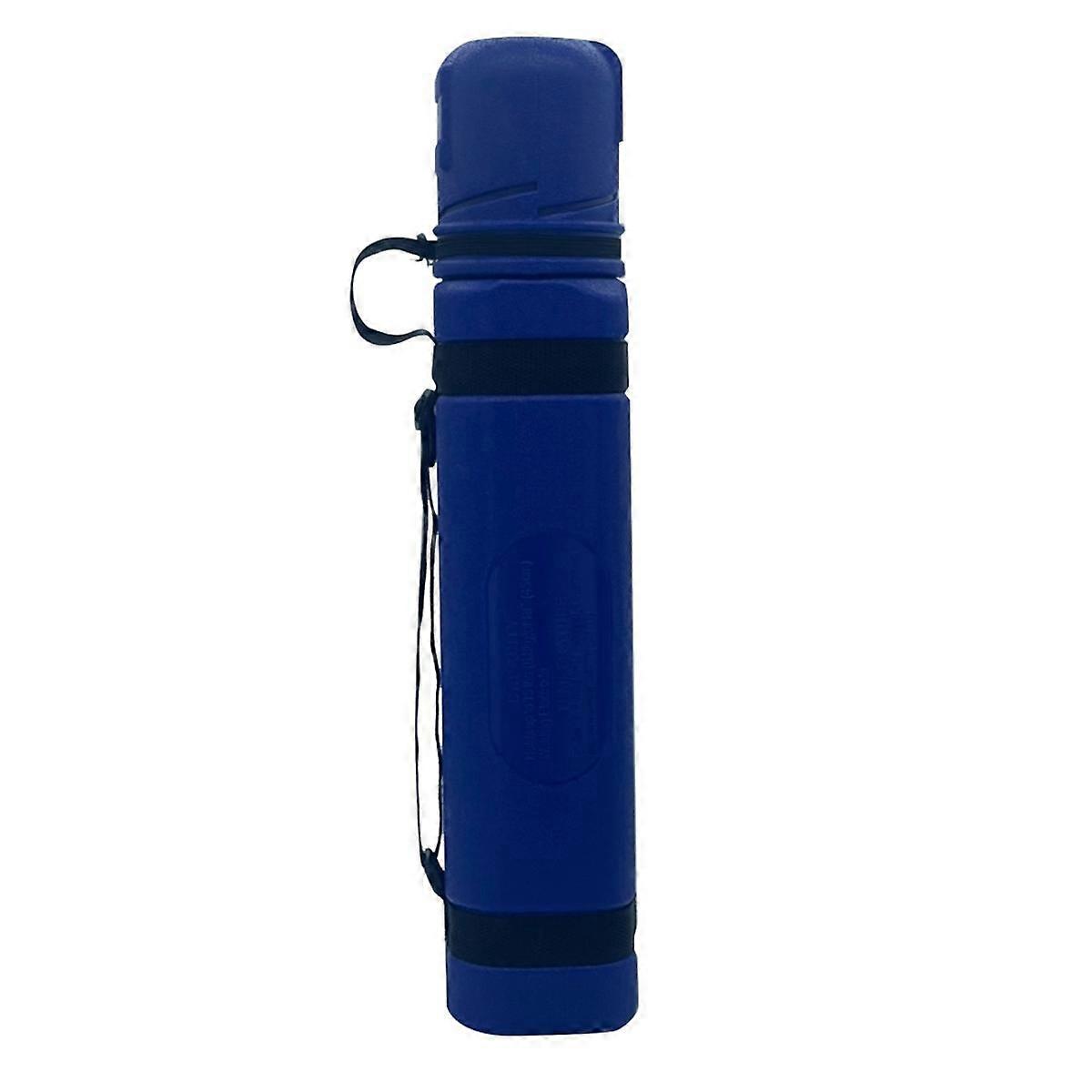 Blue 14.3LB Guard Welding Weld Electrode Rod Storage Tube Container Hold Cannister with Straps