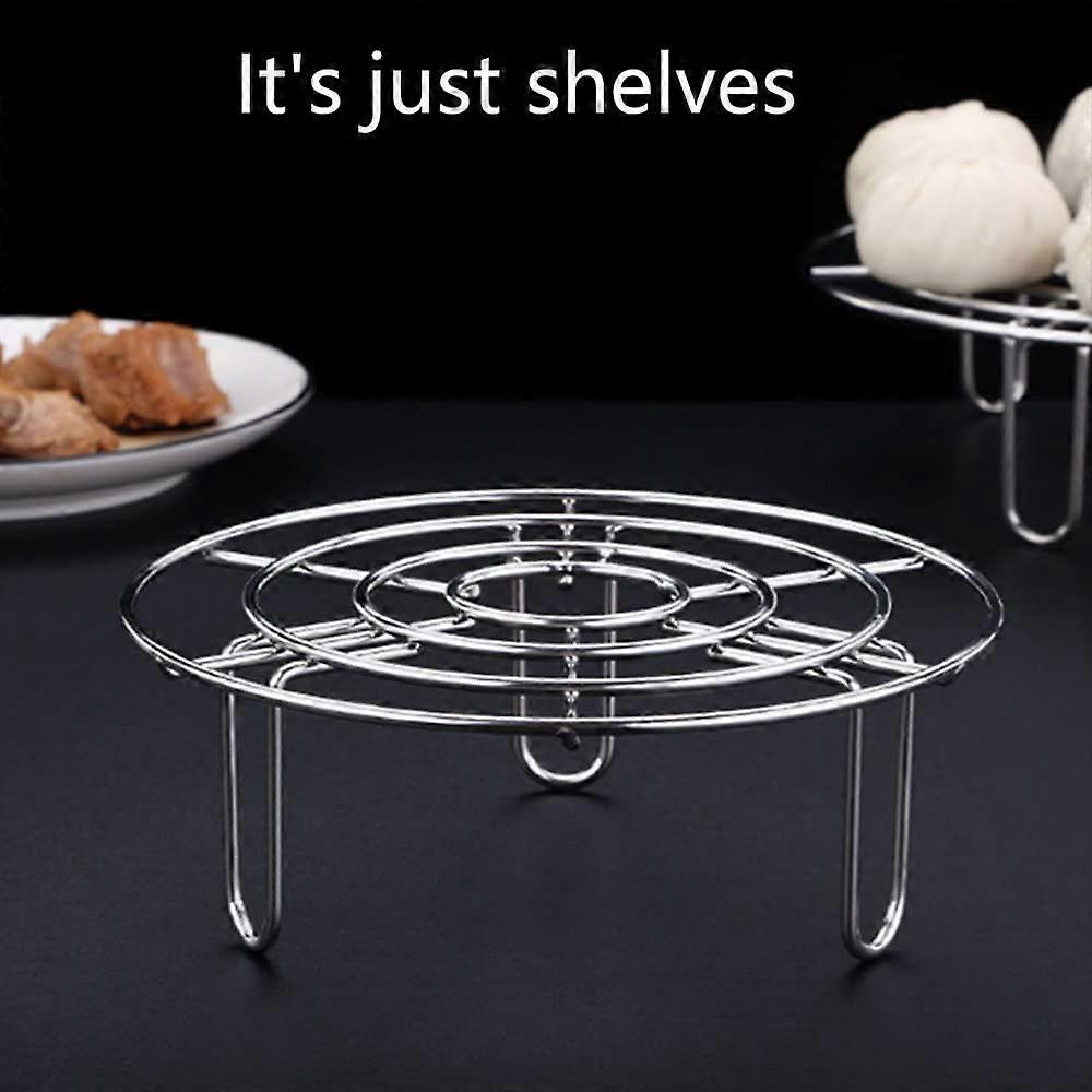 Kaysensuk 304 Stainless Steel Round Cooling Rack For Steaming Air Fryer,Cake Rack For Baking Cooling Insert With Instant Pressure Cookers