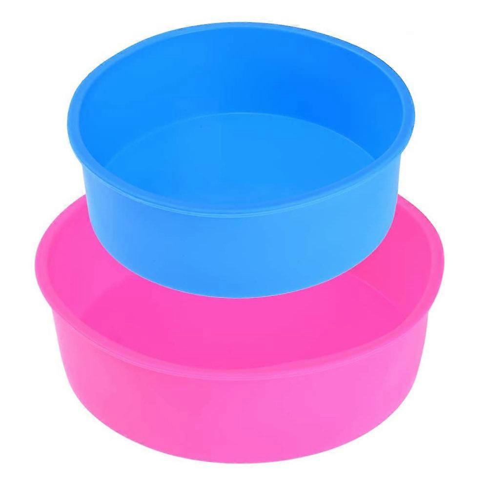 Silicone Cake Mold Baking Bakeware Pan Round Multiple Sizes ,Round Silicone Cake Baking Tray BPA-Free