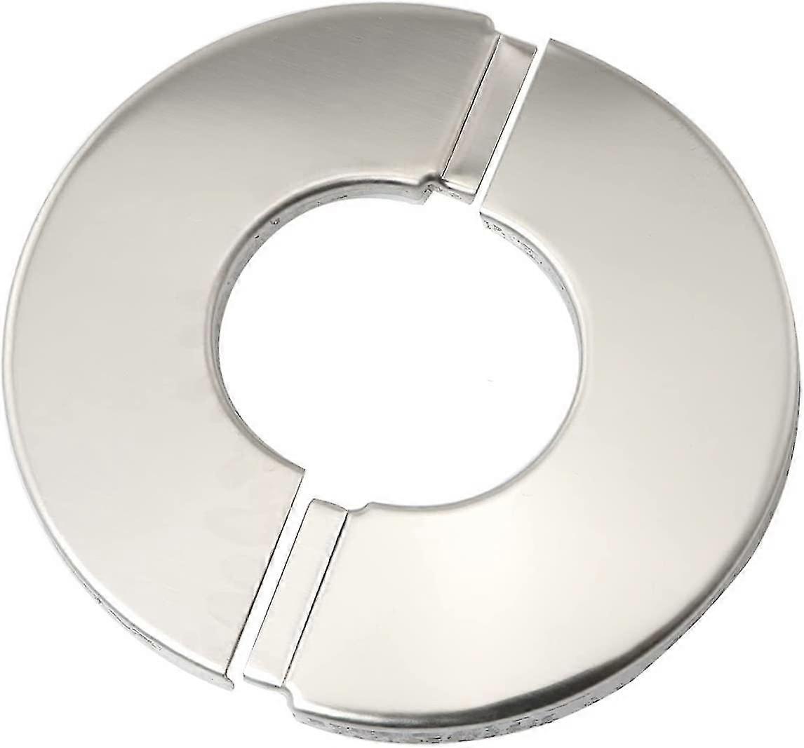 2PCS الفولاذ المقاوم للصدأ جولة Escutcheon الجدار شنت أنابيب المياه غطاء الملحقات لقطر 28mm