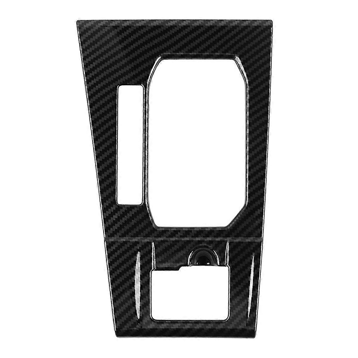 For YARIS 2023 Southeast Asia Version LHD Car Control Gear Shift Panel Frame Cover Trim Carbon Fibe