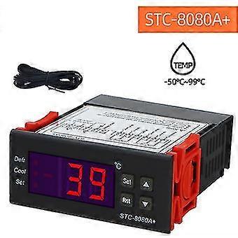 Stc-8080a+digital Temperature Controller 220v Regulator Cold Storage Freezer Sensor Hygrometer 40%