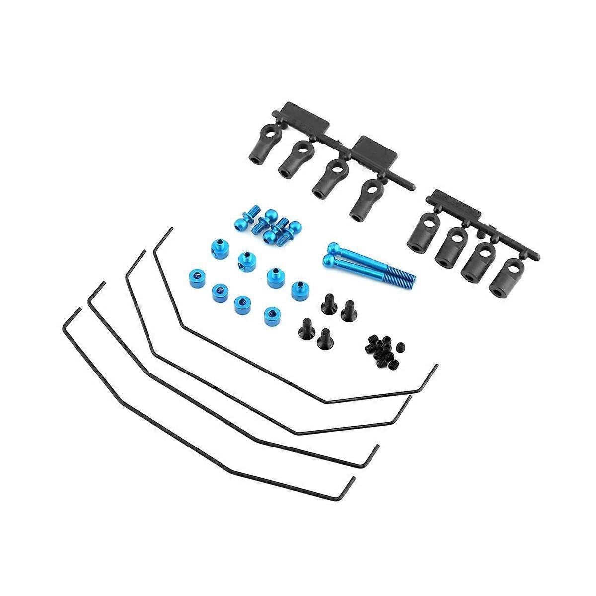 Front and Rear Sway Bar Kit 22037 for TD4 1/10 RC Car Upgrade Parts Accessories