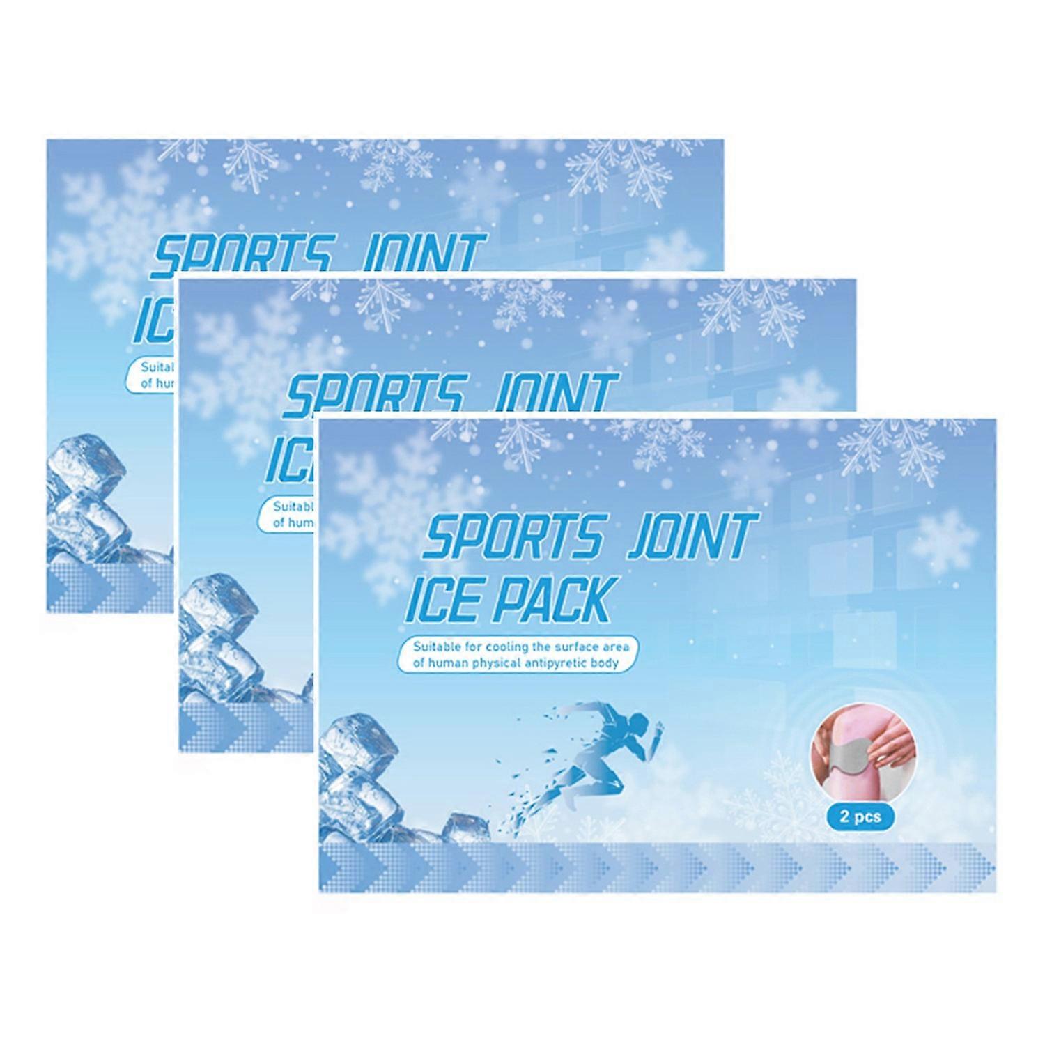 4/6Pcs Cold Compress Patch Long Lasting Football Basketball Running Outdoor Sports Injuries Joint