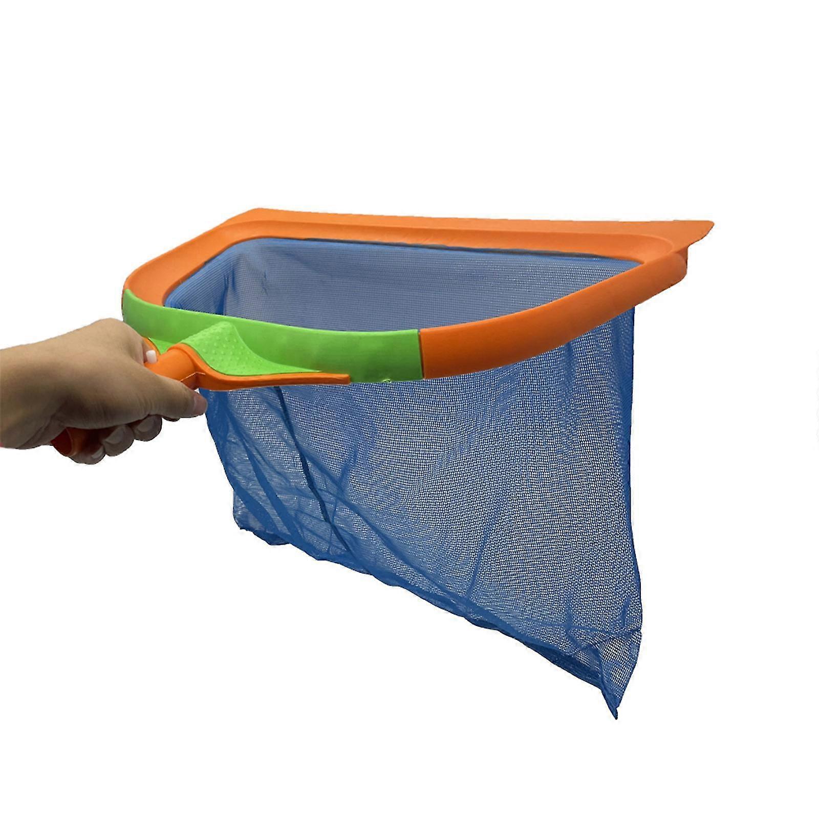 Swimming Pool Skimmer Net Rake Breathable Debris Leaves Catcher Tool