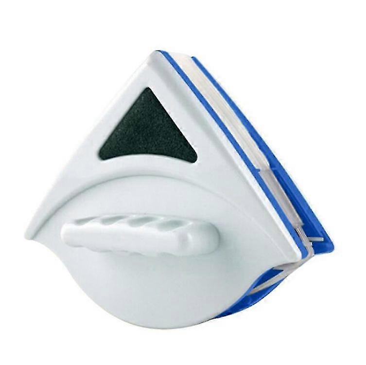 Yaju Magnetic Window Cleaner Double Side Glass Wiper Adjustable Magnetic (1 Pcs, Blue-white)