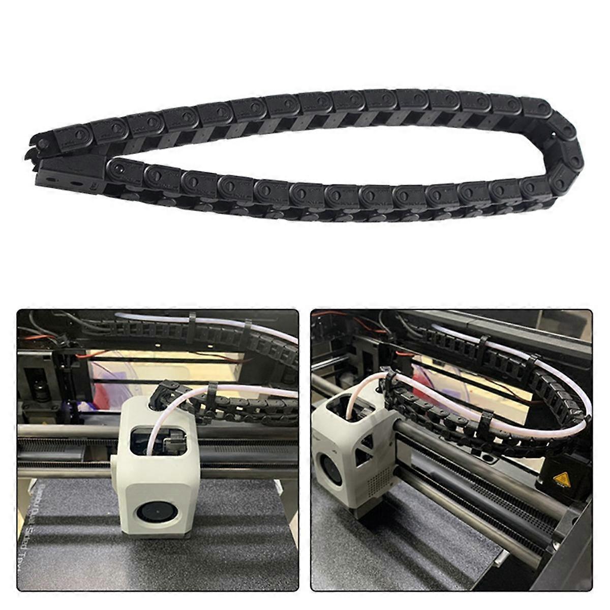 Cable Chains Drag Chain for Bambu Lab P1P Openning Type Drag Chain Drag Towline Assembly Kit 3D Pri