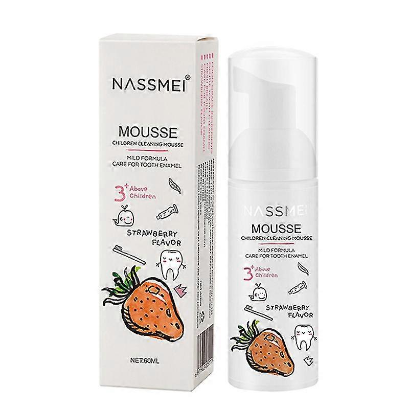 60ml Deep Cleaning Mousse Toothpaste 360 Cleaning Teeth Whitening Foam Teethpaste Breath