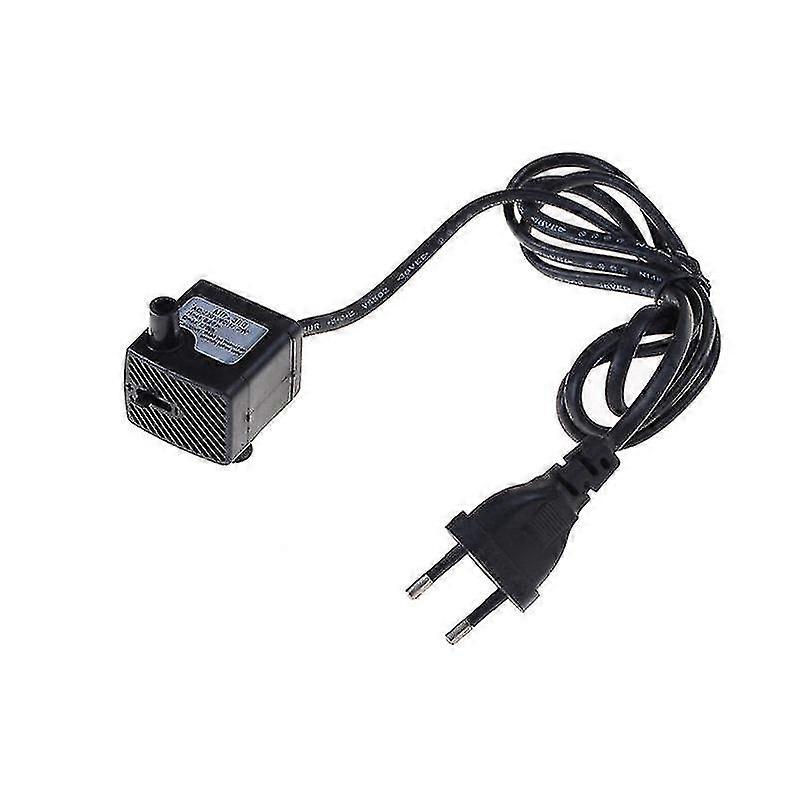 Eu Plug Υποβρύχια αντλία νερού Ενυδρείο Σιντριβάνι Αέρας Δεξαμενή Λιμνών Ψαριών Ac 220v Hfmqv