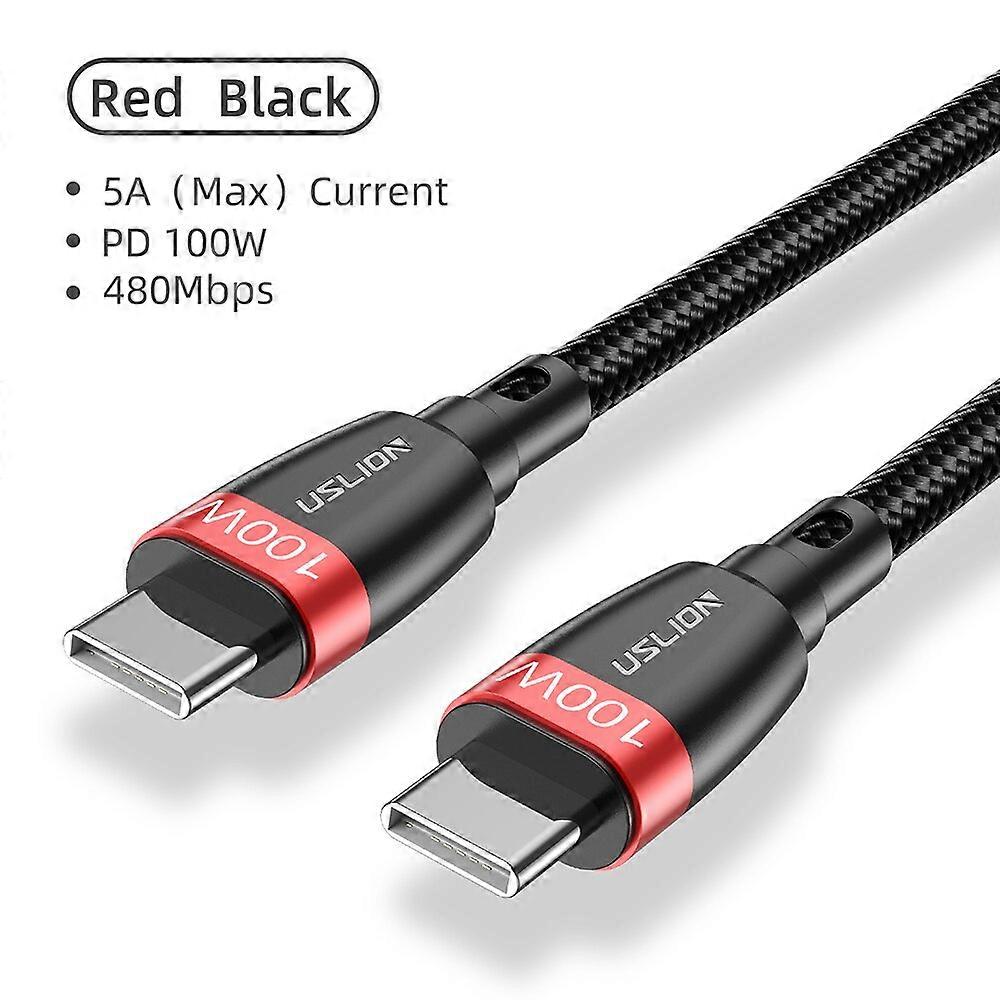 RYRA Type C Cable Fast Charging Cord Type C To USB C Data Line For Huawei