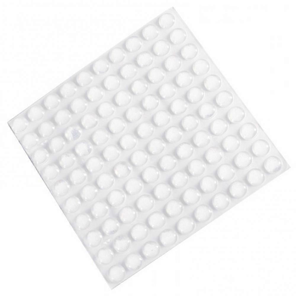 100 Pcs Soft Silicone Rubber Anti Slip Bumpers Feet Pads Damper Buffer Cabinet Bumpers