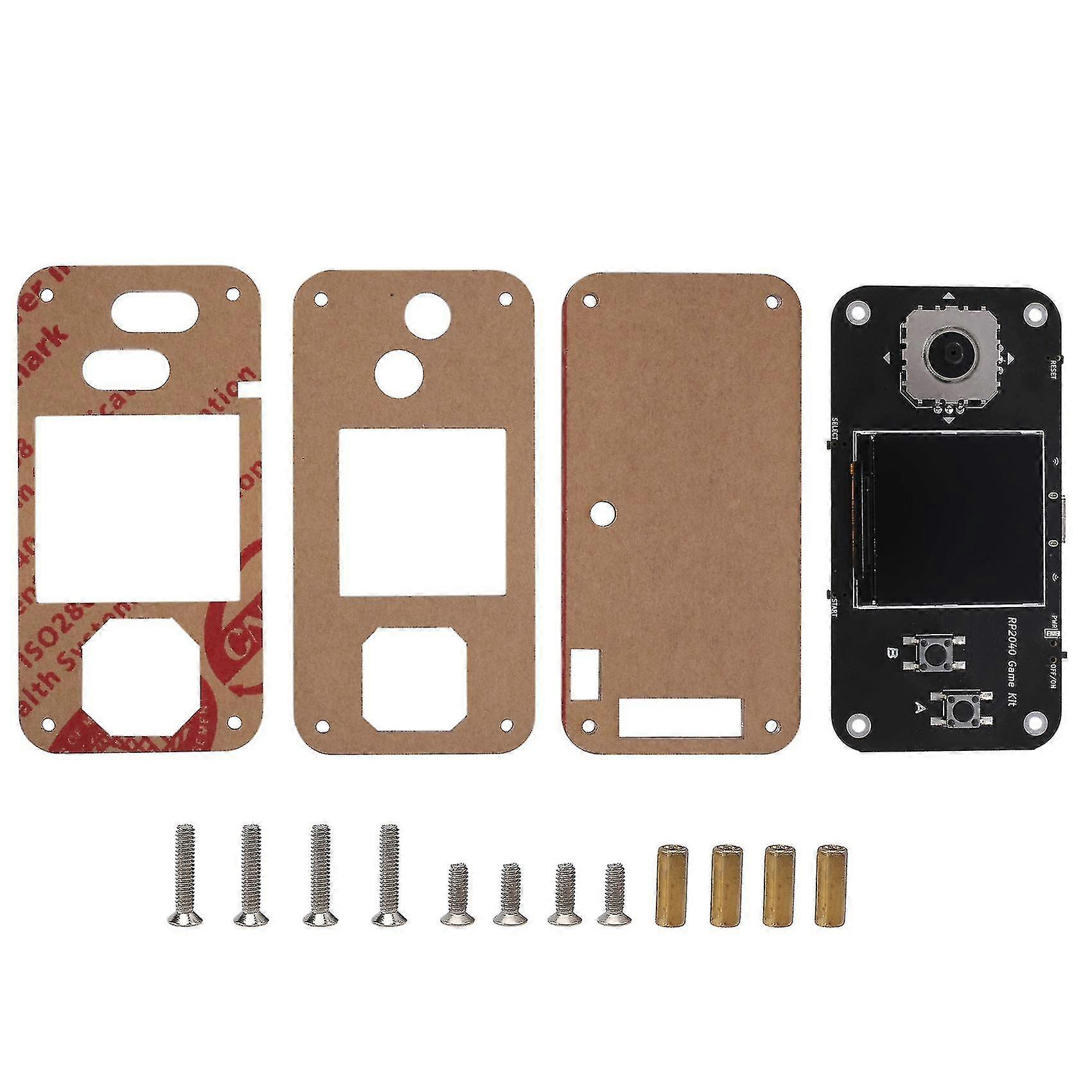 Rp2040 Pico Mini Game Console With 1.54-inch Ips Lcd Display For Raspberry Pie