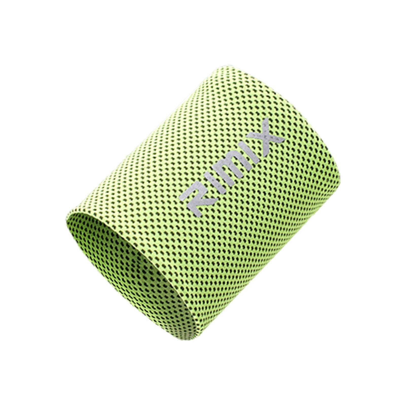 Kaesi RIMIX Elastic Cooling Sweatbands Breathable Good Absorbent Cooling Wristband for Gym