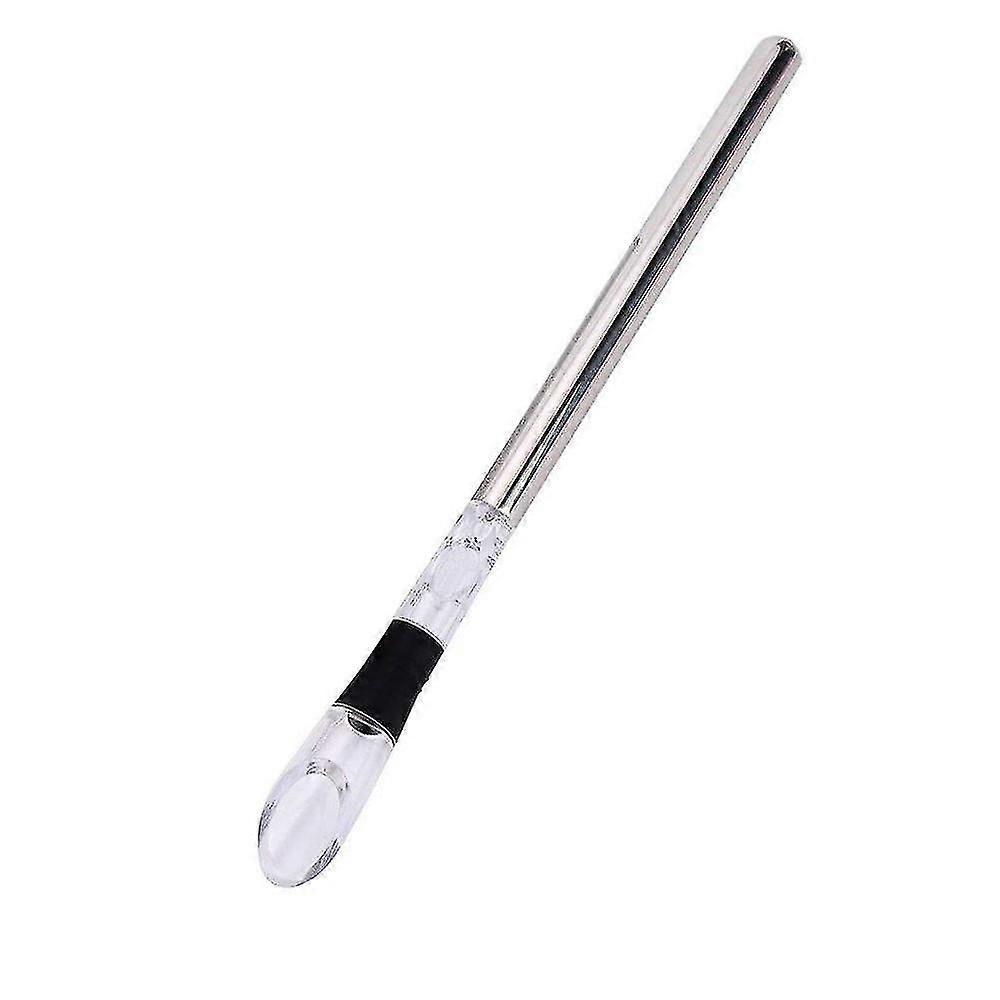 Wine Chiller, 3-in-1 Stainless Steel Wine Bottle Cooler Stick - Rapid Iceless Wine Chilling Rod With Aerator And Pourer - Perfect Wine
