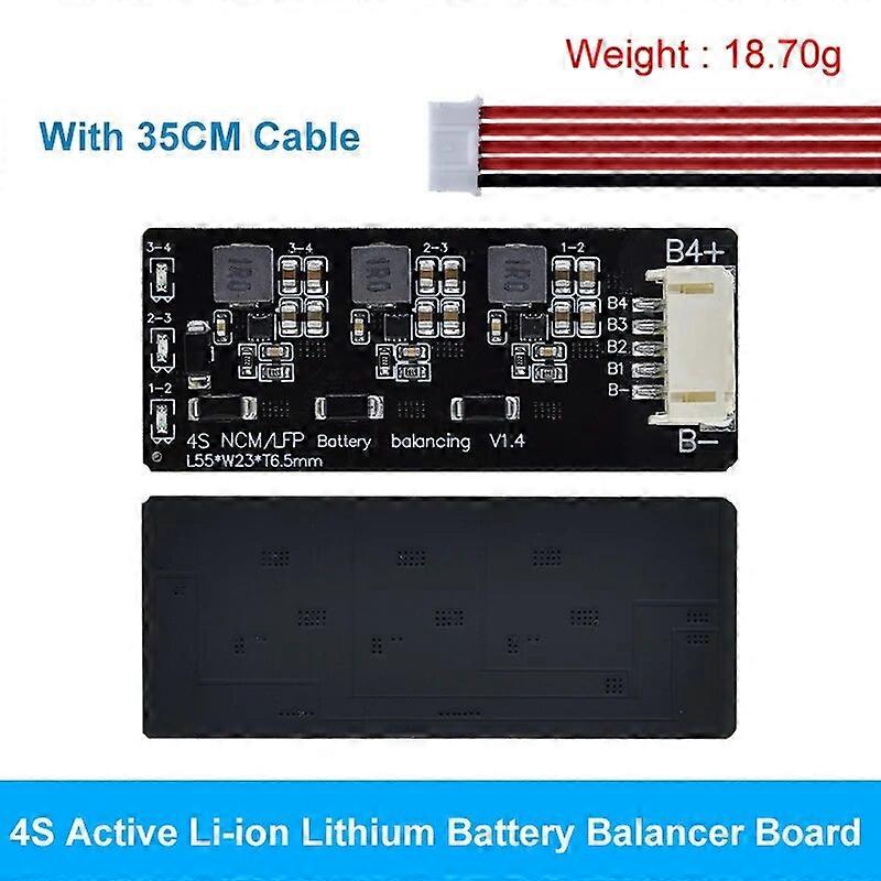 BMS 3S 4S Active Balancer Board 1.2A Lifepo4 Lipo Li-ion Lithium Battery Energy Transfer Equalizer Module Inductive Version