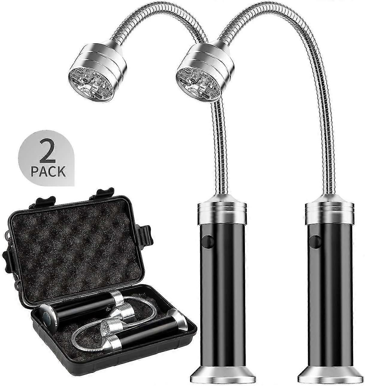 グリルライト、マグネットグリルライト、バーベキューライトセット、バーベキューアクセサリー、バッテリー式、(ブラック)