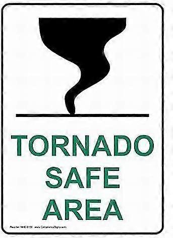 Sinal de Abrigo de Tempo Severo Sinais de Estanho 8x12 Polegadas OU 12x16 Polegadas Decor Wall Decor Modo 2437