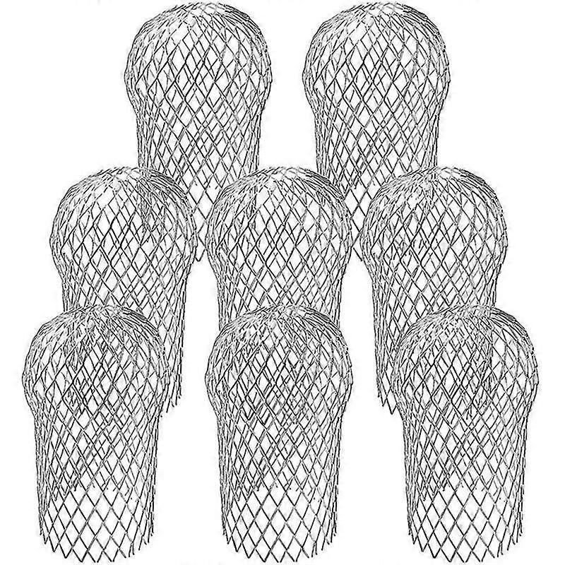 8 Pack Gutter Downspout Guards,Gutter Strainer Gutter Downspout Protectors for Preventing Blockage Leaves Debris