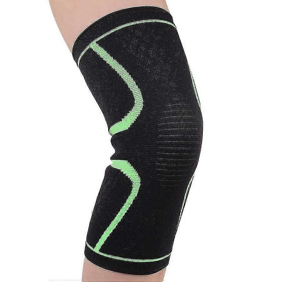 2 Pack Genouillère De Compression Support Pour Hommes En Cours d’Exécution En Silicone Antiskid Genou