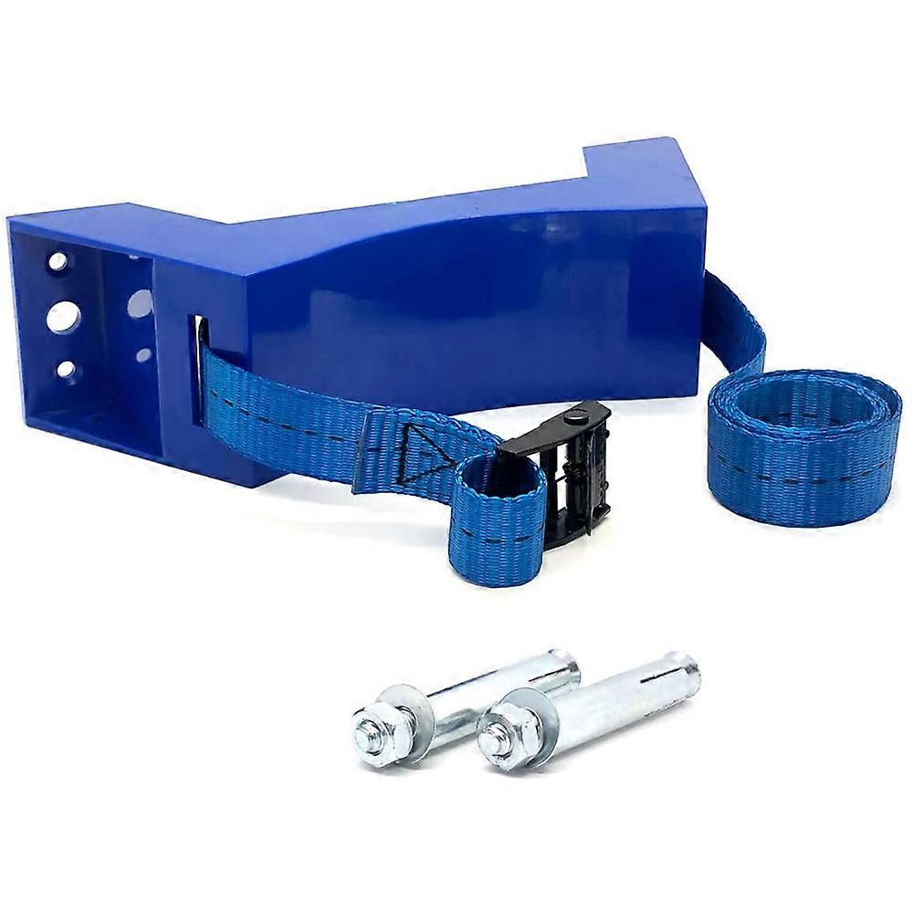 Cylinder Mounted Bracket Gas Cylinder Bracket Durable ABS Gas Cylinder Holder for RV Caravan,Blue