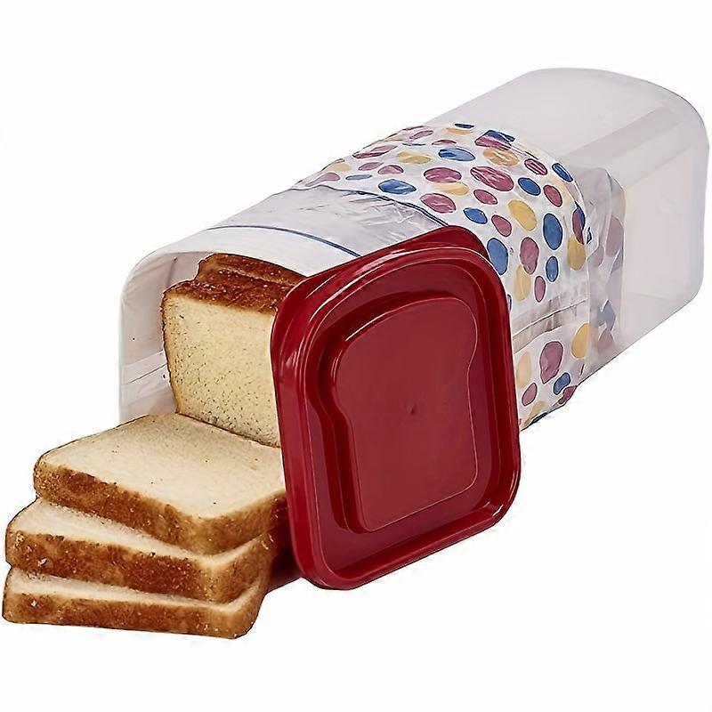 1pc Versatile Leakproof Food Storage Container - Portable, Reusable Seal-Tight Box for Dry Grains, Bread, Fruit - Ideal Kitchen Organizer and Space-Sa