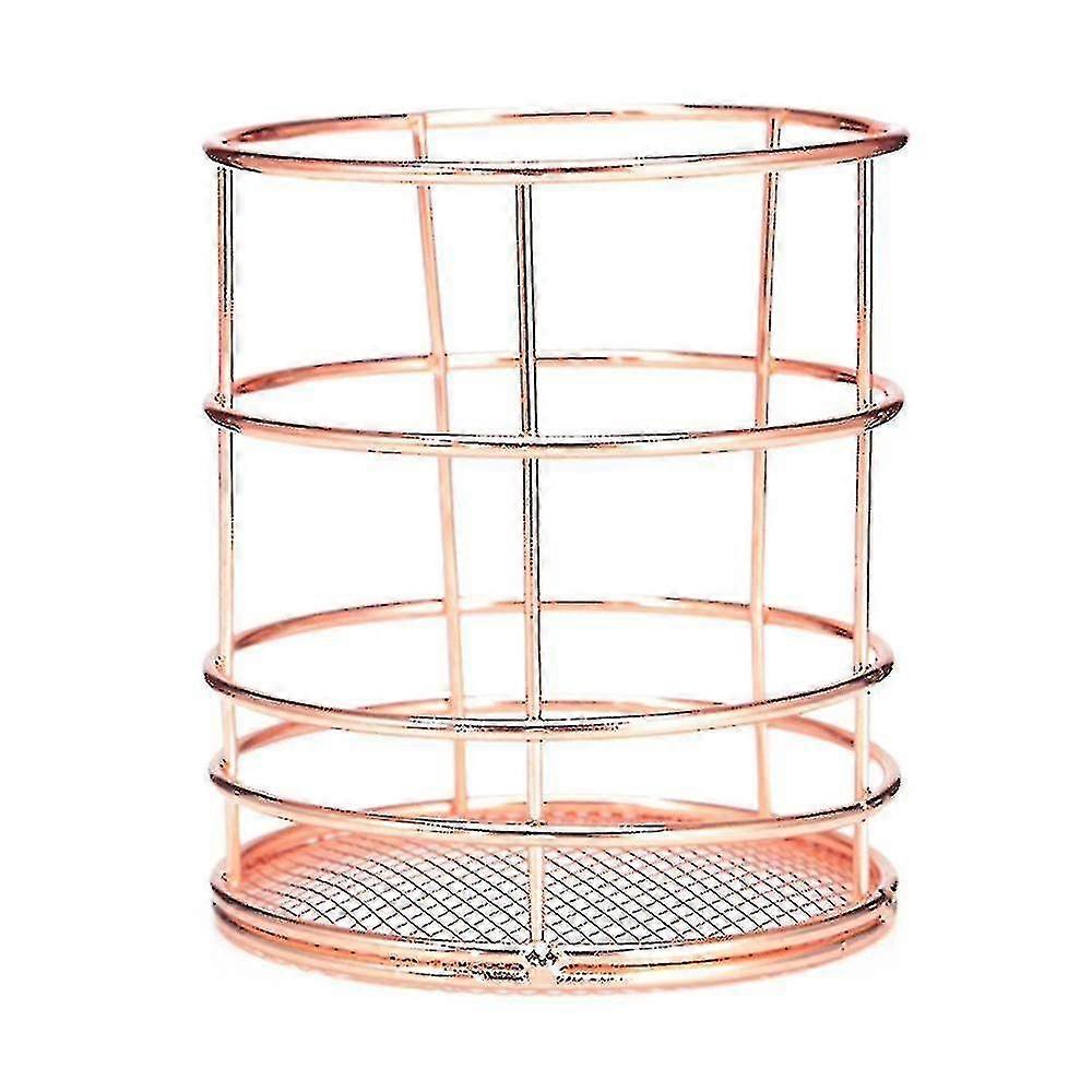 Metal Desktop Pencil Holder, Suitable For Office, School And Home