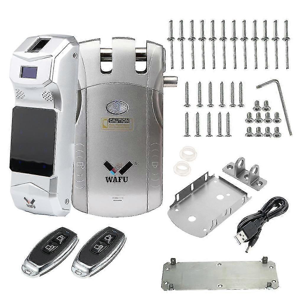 Wireless Remote Control Lock Smart Electronic Door Lock Wf010 Keyless Entry Door