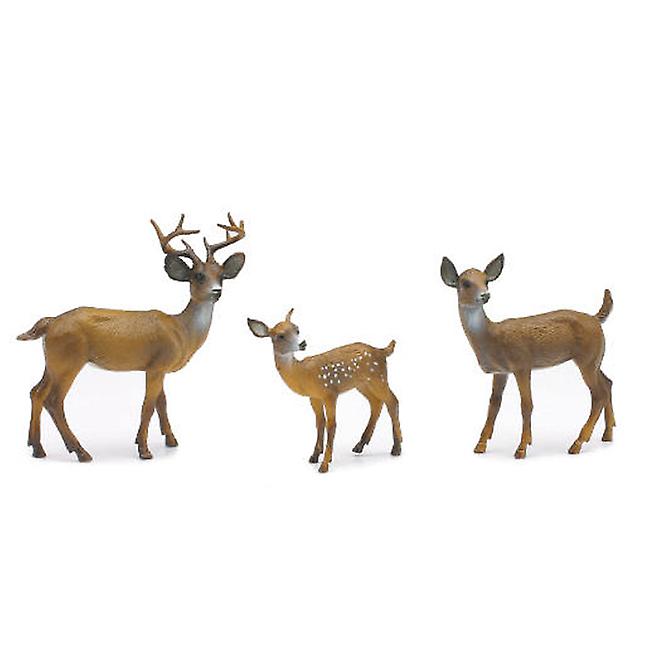 NewRay Toys White-tailed Deer Playset
