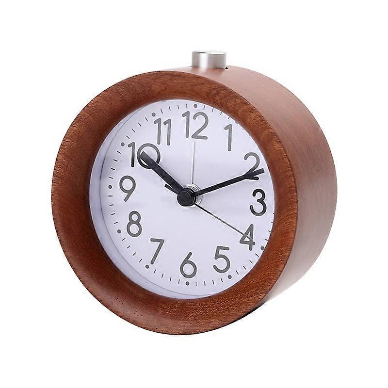 Solid Wood Alarm Clock