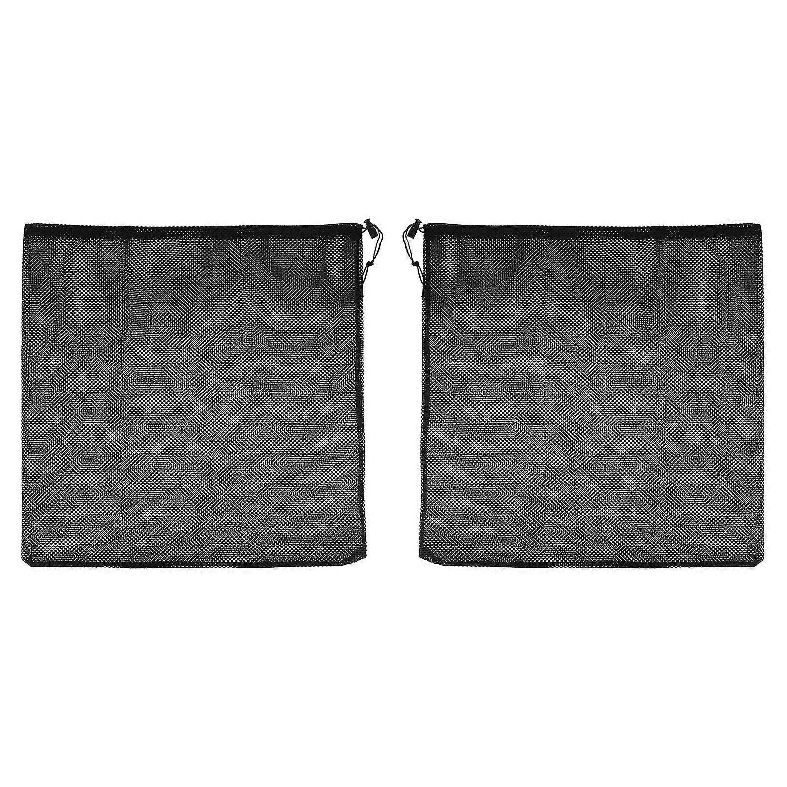 2 قطع مضخة مياه حاجز حقيبة شبكة مضخة تصفية كيس مضخة صافي كيس مع الرباط-FCY