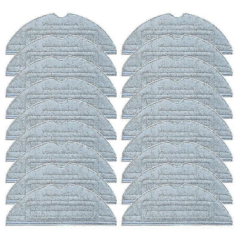 18pcs Replacement Mop Cleaning Cloth Compatible With Roborock S7 T7 T7plus Robot