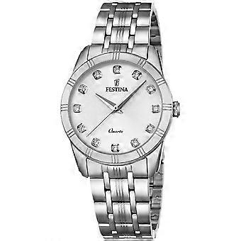 Festina Boyfriend Silver Bracelet Watch Case 32mm
