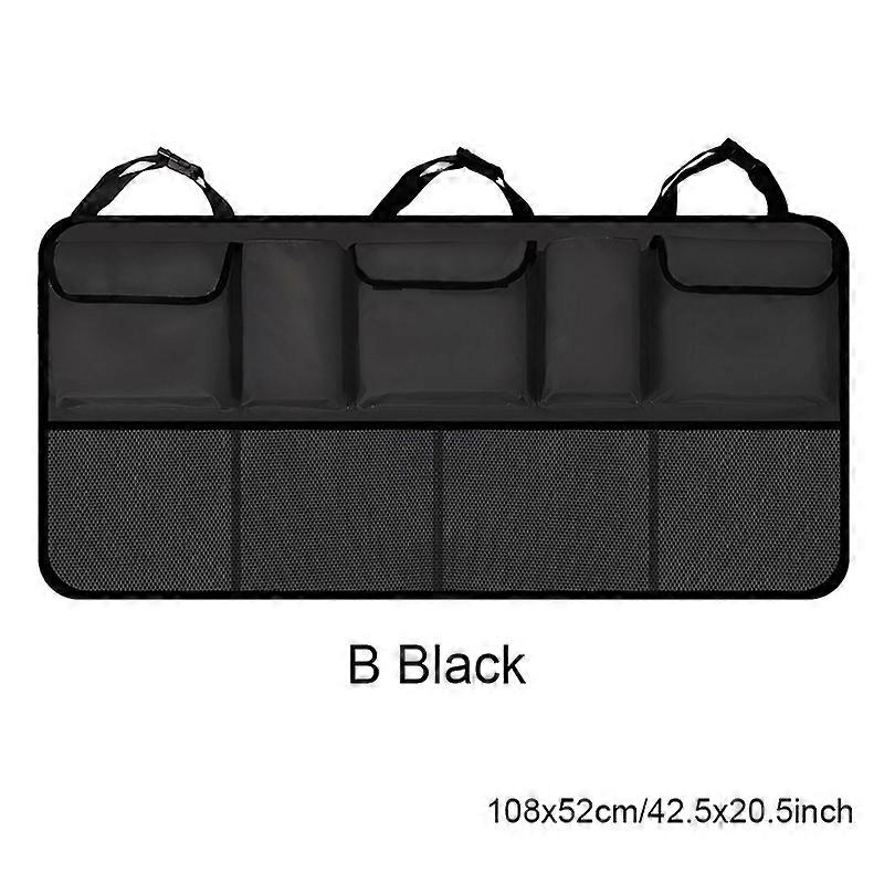 Large Size Car Trunk Organizer for SUV MPV Universal Back Seat Organizer Car Seat Organizer Bag Seat Back Bag Stowing Tidy