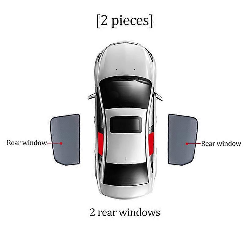 For Hyundai Tucson TL 2015-2021 Magnetic Car Sunshade Shield Front Windshield Frame Curtain Rear Side Window Sun Shade Visor