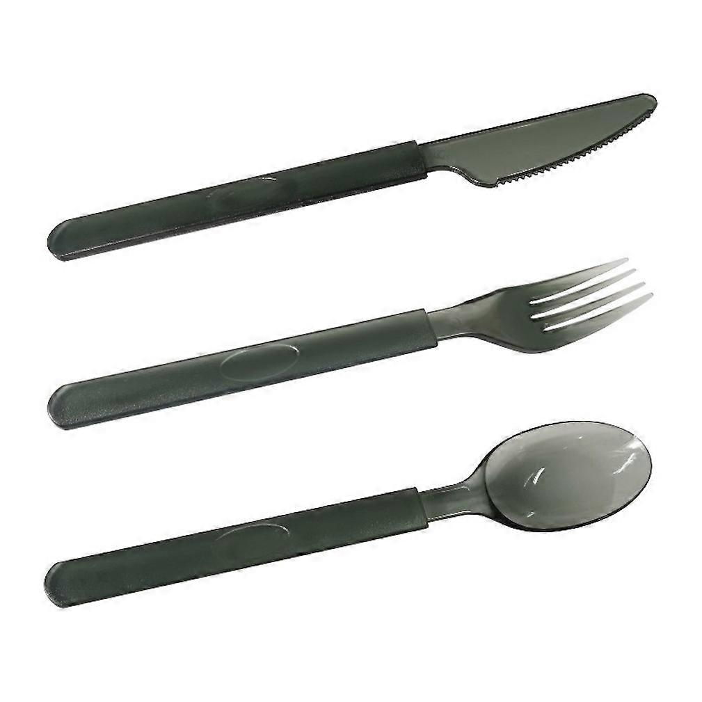 100pcs Disposable Cutlery Set Tableware Plastick Knives Spoons Forks Plastic