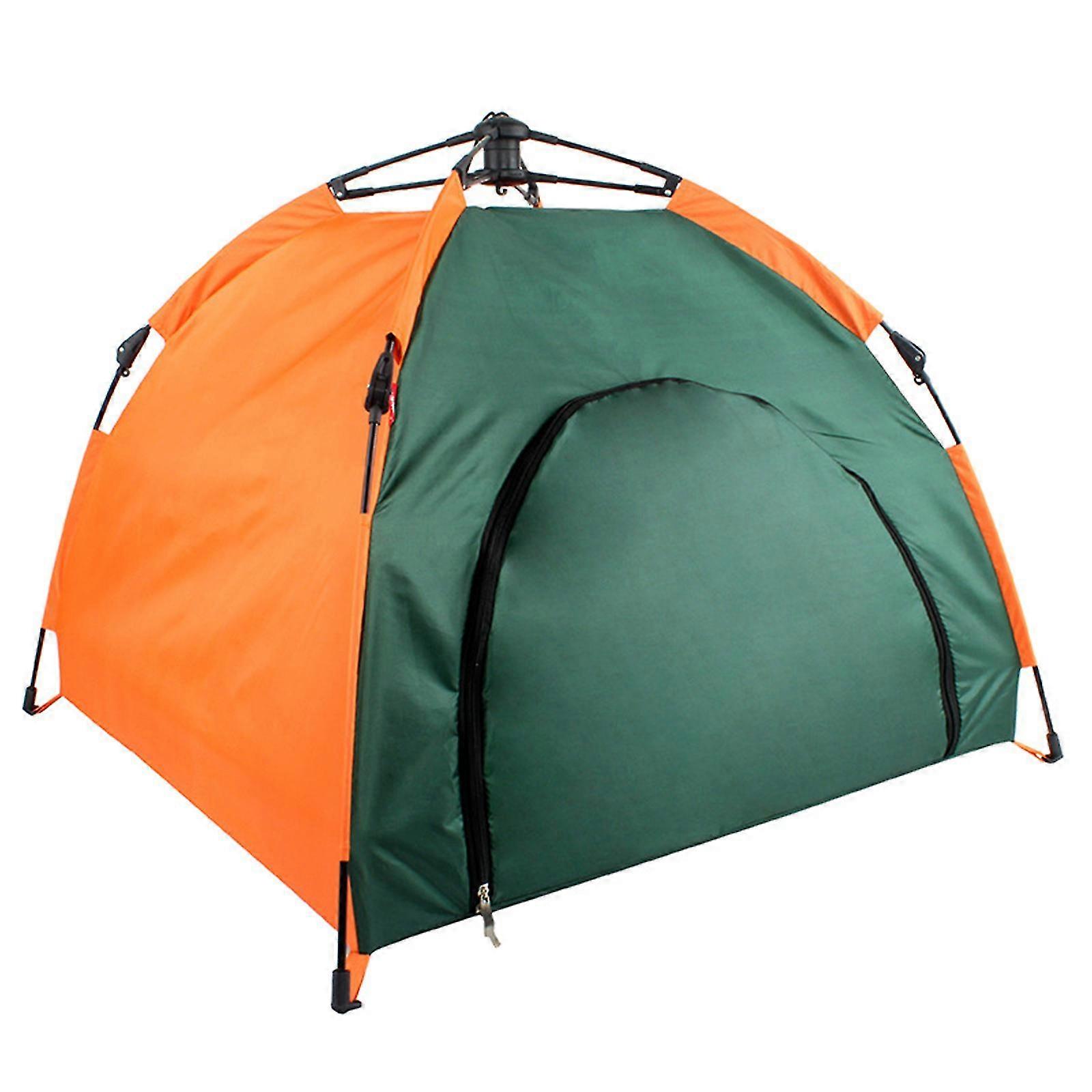 Tente pour animaux de compagnie Automatique Pliable Kennel Intérieur Extérieur Imperméable à l’eau Écran solaire Portable Cat Dog