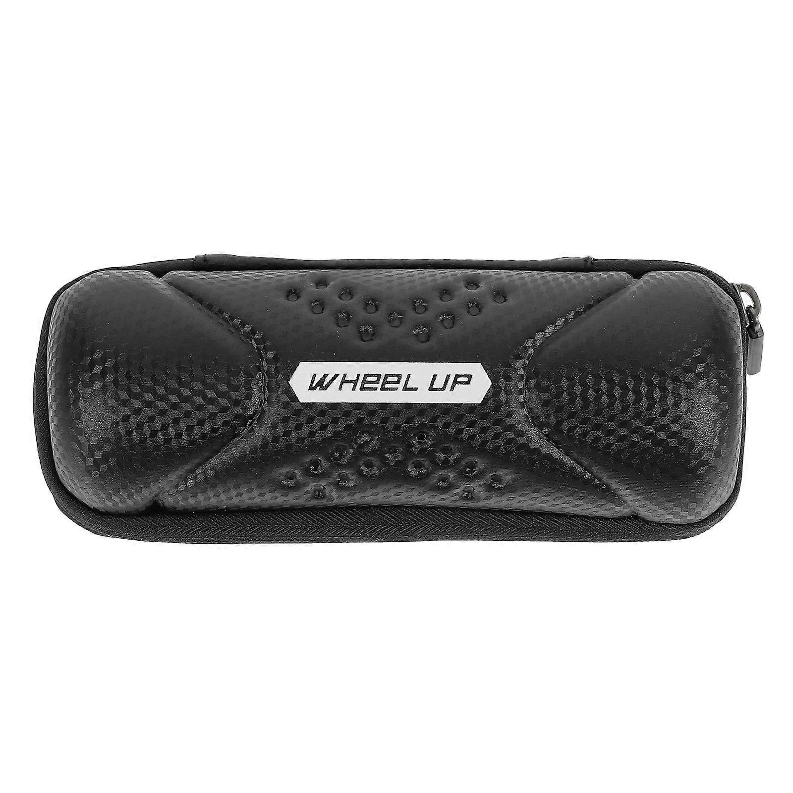 زجاجة قفص صلب قذيفة حقيبة منظم المحمولة الدراجة أداة مربع زجاجة المياه قفص حامل سحاب مربع (أسود ، 1 لتر)