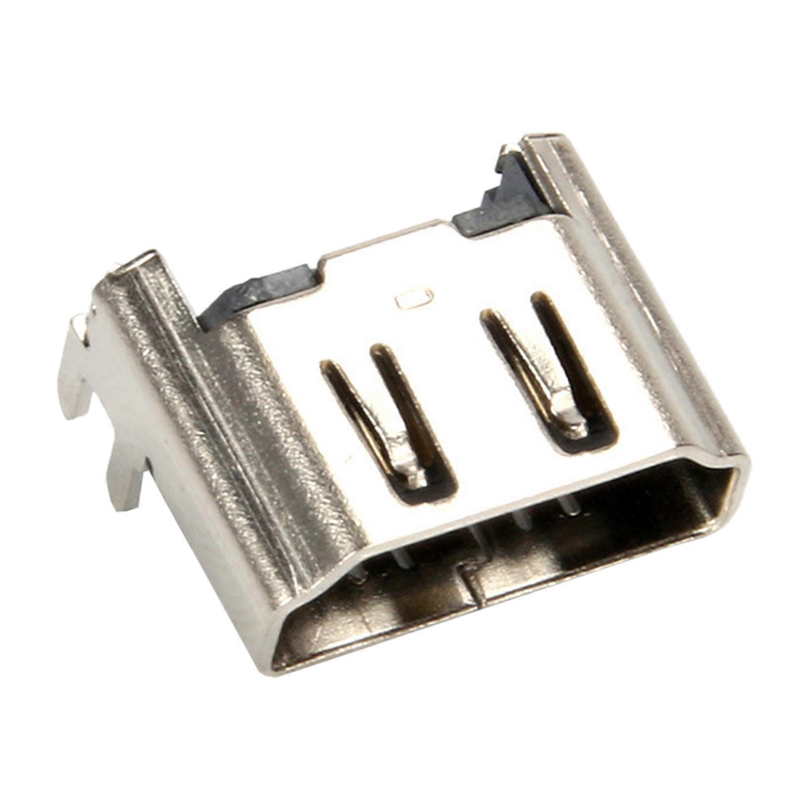Replacement HDMI-compatible Adapter Plug Slim HDMI-compatible Port Socket Interface Connector for  4