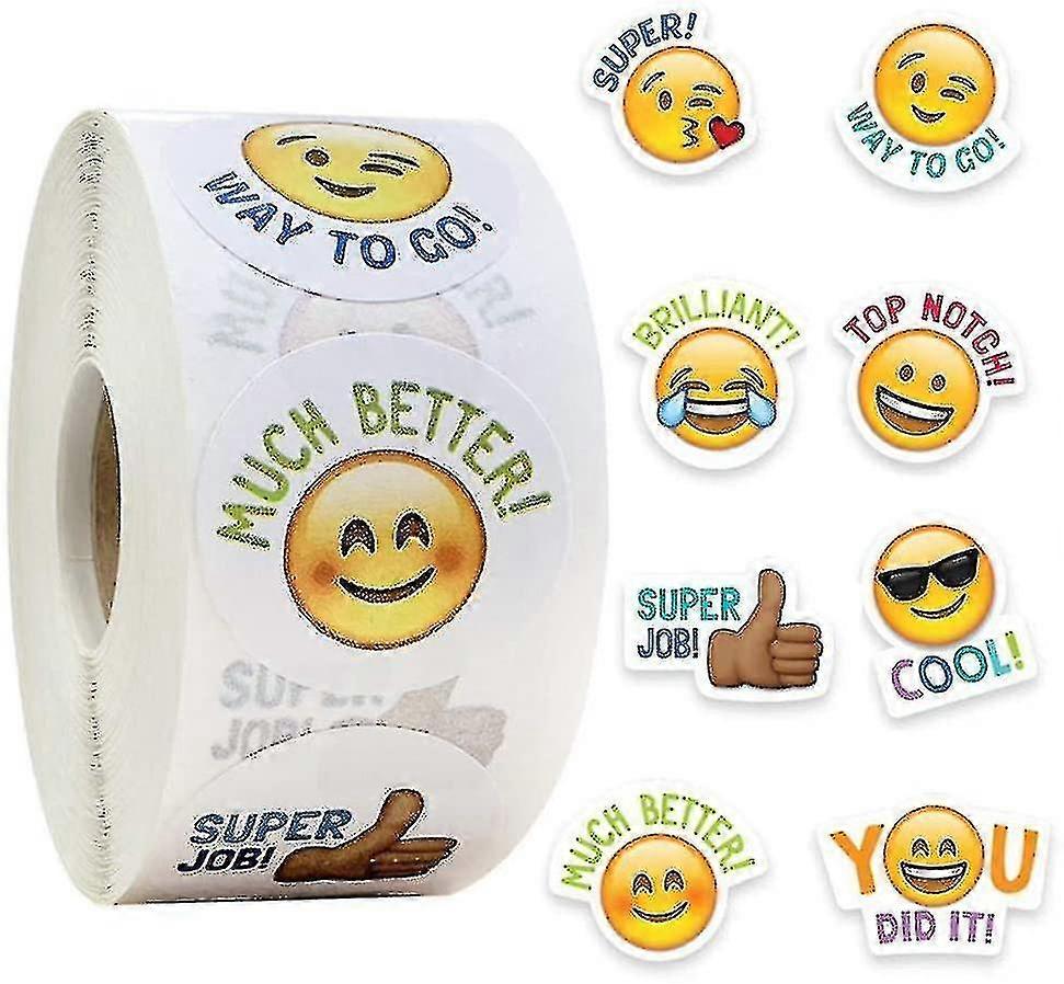 Cartoon Smiley Emoticon Sticker Pack