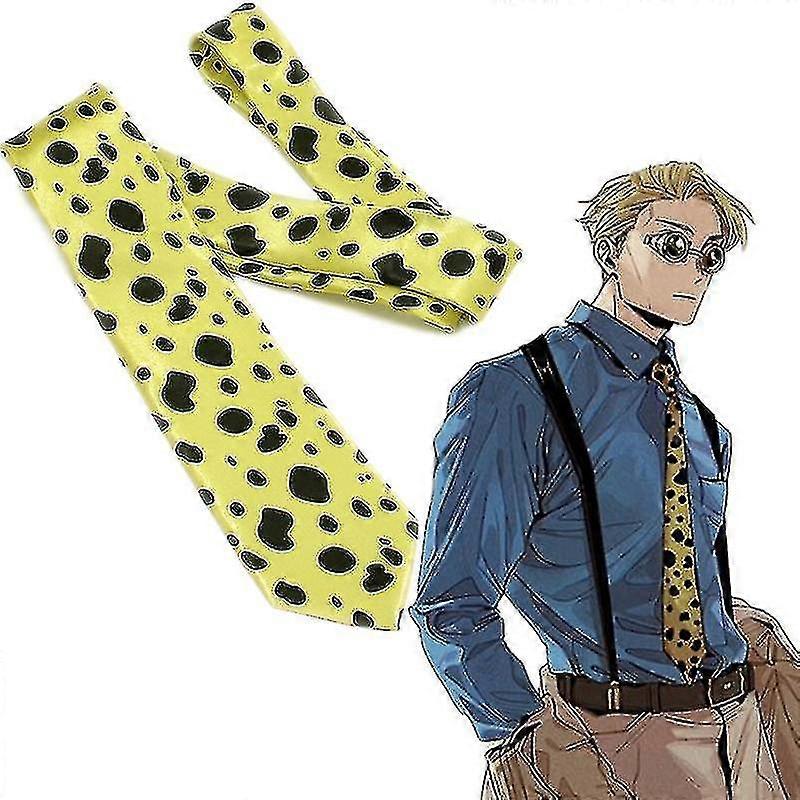 Anime Jujutsu Kaisen Nanami Kento Neck Tie Cosplay Costumes Necktie Accessoies Prop