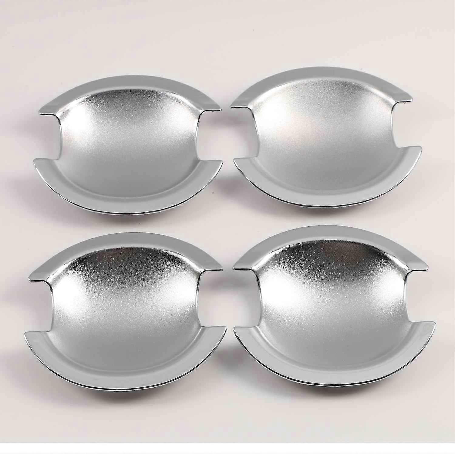 Applicable To 07-12 Citroen C- Crosser Handle Carbon Fiber Pattern Car Door Handle Door Knob Stickers