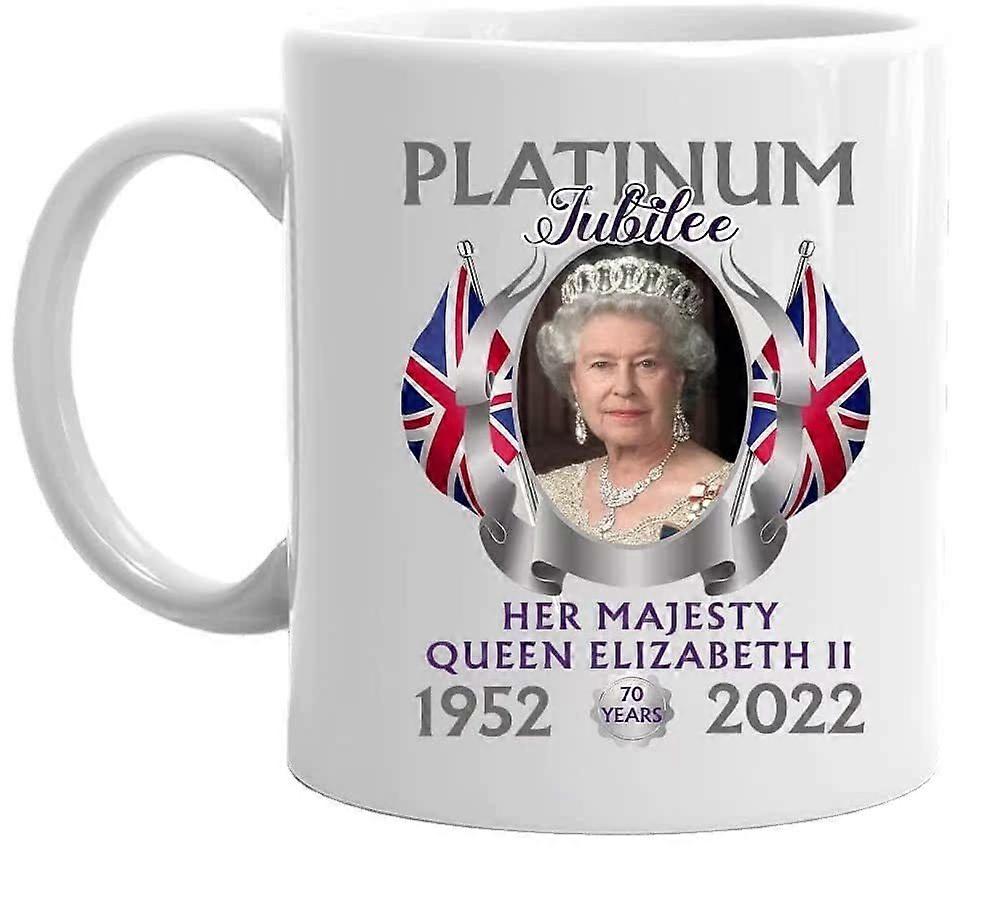 Koningin Elizabeth II mok keramische mok