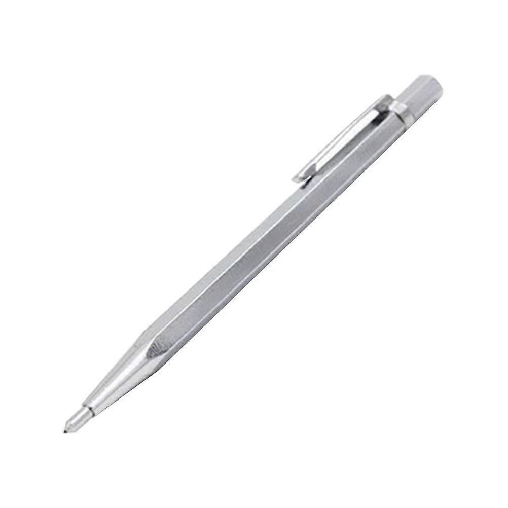 3 Pcs Tungsten Carbide Tip Scribers Alloy Etching Engraving Pen with Clip for Glass Ceramics Metal Sheet