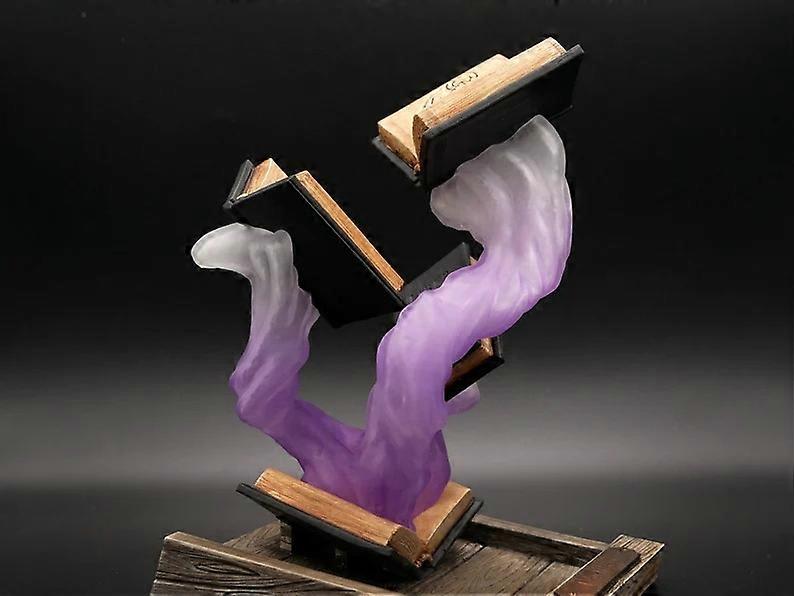 Magic Dice Tower Book RGP and DND Player Resin Craft Decoration Toys